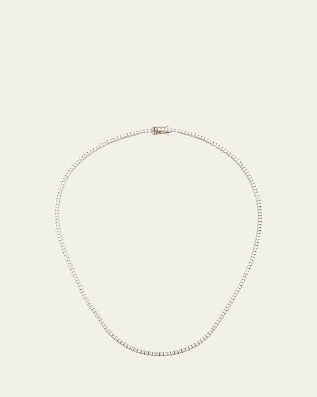 New Diamond Tennis Necklace